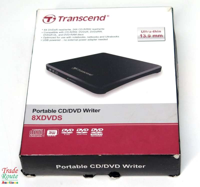 Transcend Extra Slim Portable DVD Writer 8x DVD 24x CD-R