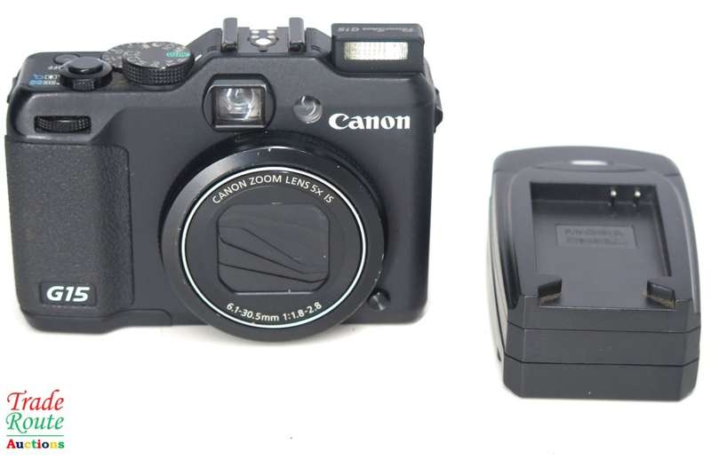 Canon PowerShot G15 | DIGIC 4 IMAGE PROCESSOR | 5X OPTICAL ZOOM | DIGITAL CAMERA