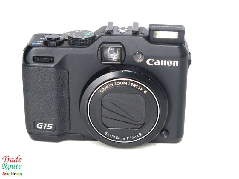 Canon PowerShot G15 | DIGIC 4 IMAGE PROCESSOR | 5X OPTICAL ZOOM | DIGITAL CAMERA