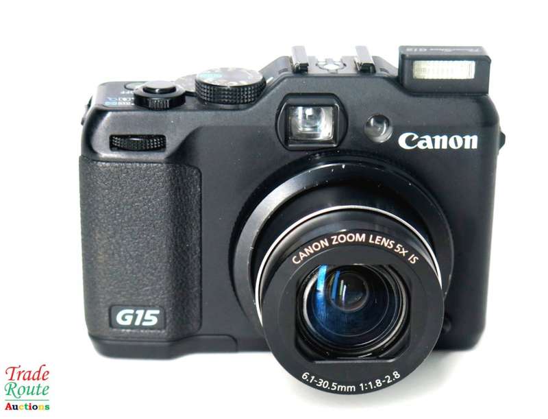 Canon PowerShot G15 | DIGIC 4 IMAGE PROCESSOR | 5X OPTICAL ZOOM | DIGITAL CAMERA