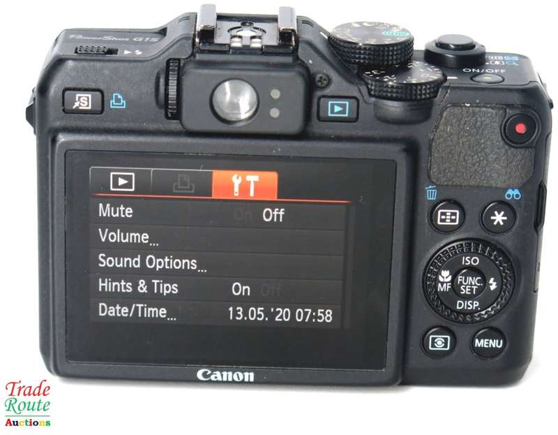 Canon PowerShot G15 | DIGIC 4 IMAGE PROCESSOR | 5X OPTICAL ZOOM | DIGITAL CAMERA