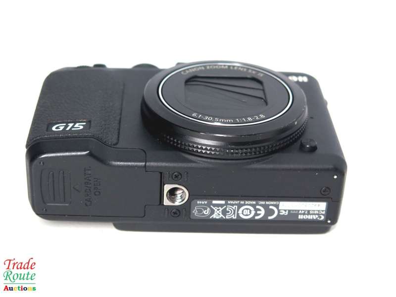 Canon PowerShot G15 | DIGIC 4 IMAGE PROCESSOR | 5X OPTICAL ZOOM | DIGITAL CAMERA