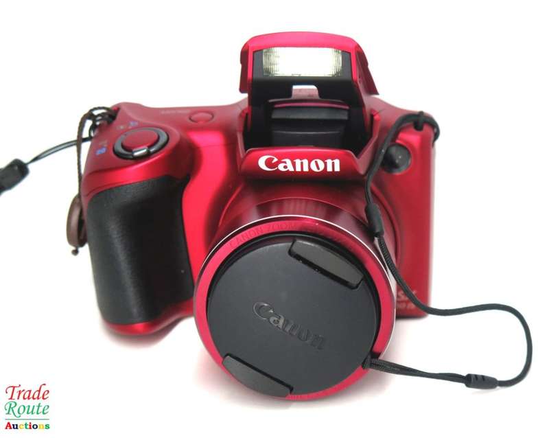 Canon Powershot SX400 IS 16MP Point and Shoot Camera (Black) with 30x Optical Zoom