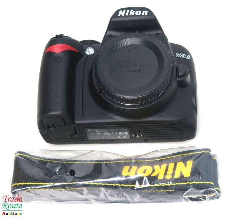 DEMO ** NIKON D3000 DSLR CAMERA  (BODY ONLY) PROFESSIONAL CAMERA BODY