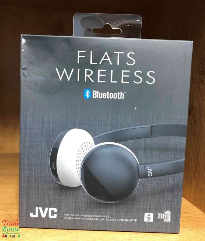 JVC HA-S20BT-A Wireless Adjustable Headband Bluetooth Headphones [COLOUR : CHARCOAL BLACK]