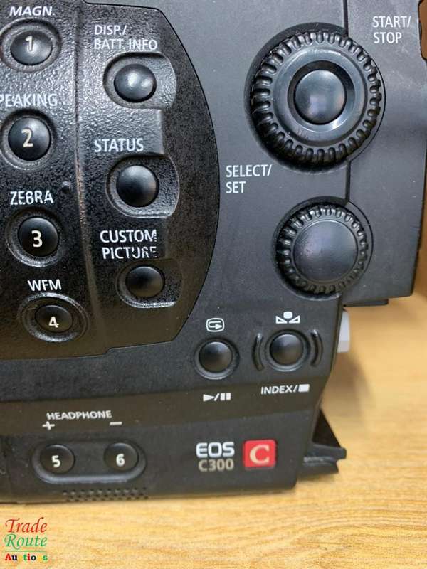 Canon EOS C300 Cinema Camera - EF lens Mount [ Comes with battery - Charger Lost ]