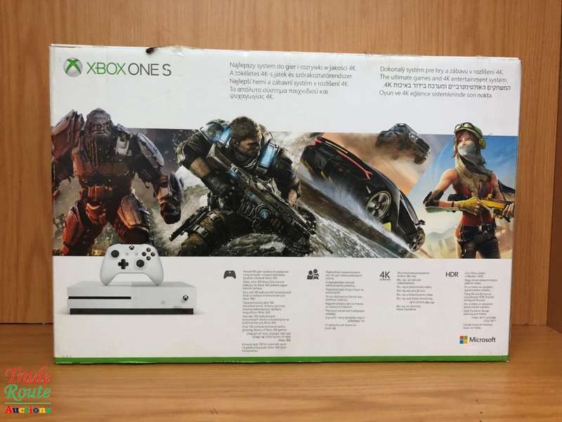 Boxed - XBOX One S Console (WHITE) Model 1681 1TB + 1 Controller (WHITE)