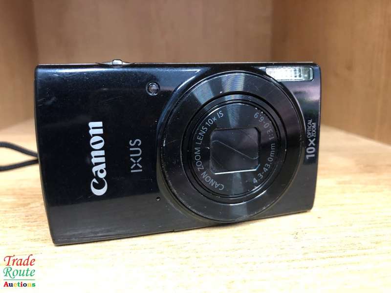 Canon IXUS 190 [Black] 20MP Digital Compact Camera with 10x Zoom Lens