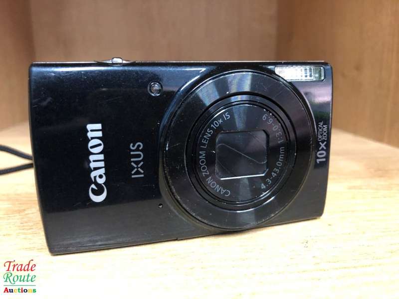 Canon IXUS 190 [Black] 20MP Digital Compact Camera with 10x Zoom Lens
