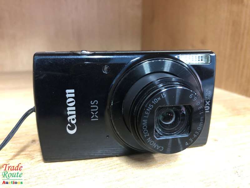 Canon IXUS 190 [Black] 20MP Digital Compact Camera with 10x Zoom Lens