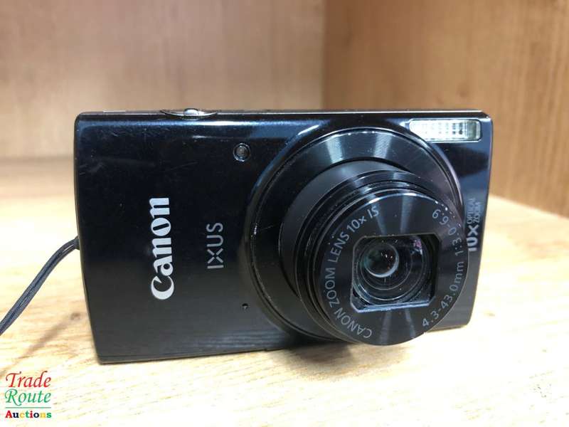 Canon IXUS 190 [Black] 20MP Digital Compact Camera with 10x Zoom Lens
