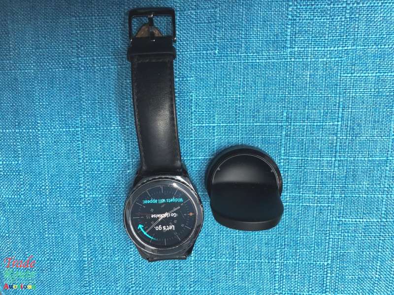 Samsung Gear S2 CLASSIC [ Dark Grey ] Smartwatch Fitness Tracker Watch