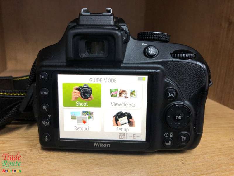 Nikon D3400 24.2 MP CMOS Digital SLR Camera body + Nikon AF-P 18-55 VR Lens Kit