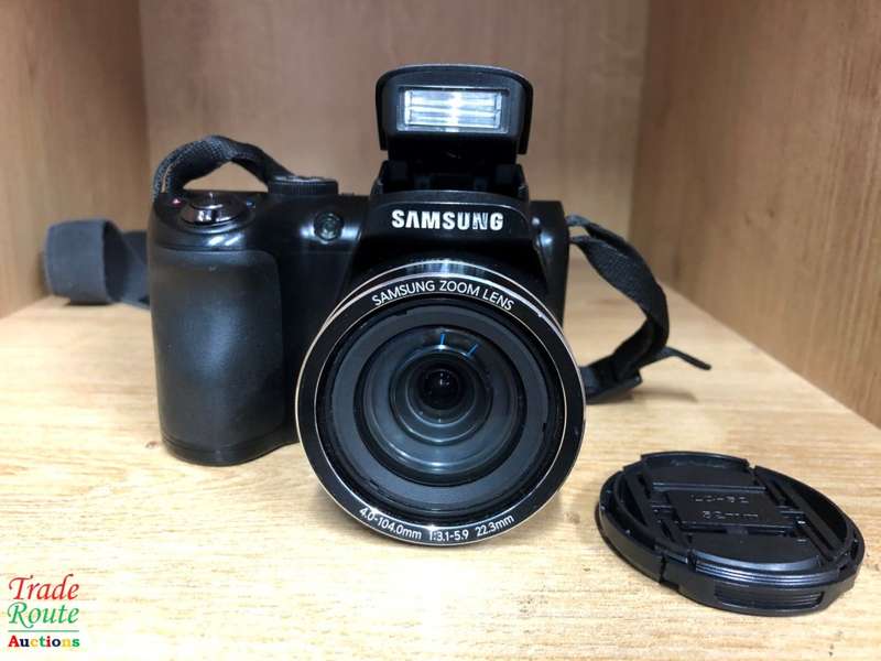 Samsung WB100 16.4MP Smart Camera with 26x Optical Zoom and 3-inch LCD in Black