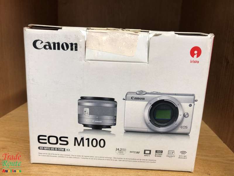 Canon EOS M100 Mirrorless Camera with 15-45mm Lens