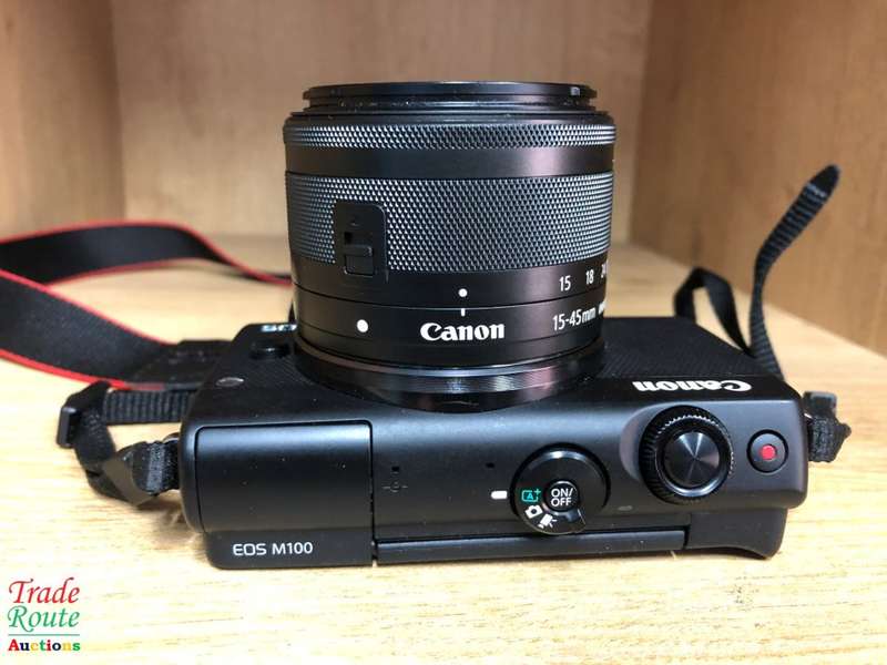 Canon EOS M100 Mirrorless Camera with 15-45mm Lens