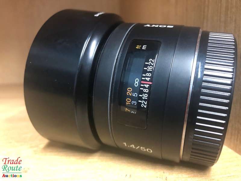 Sony 50mm F1.4 Alpha A Mount SAL50F14 50mm Prime Camera DSLR Lens