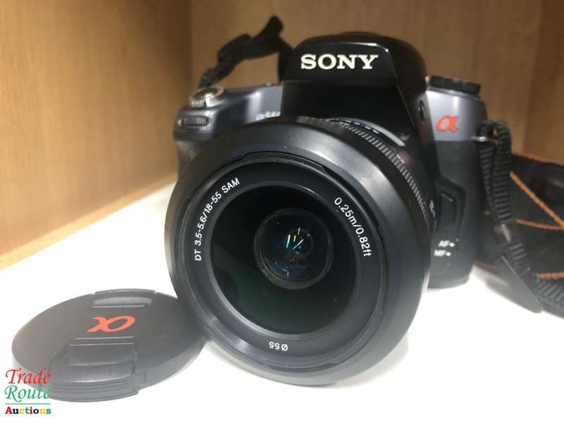 SONY ALPHA A550 DSLR PROFESSIONAL DIGITAL CAMERA + 18-55 SONY LENS KIT 14.2megapixels