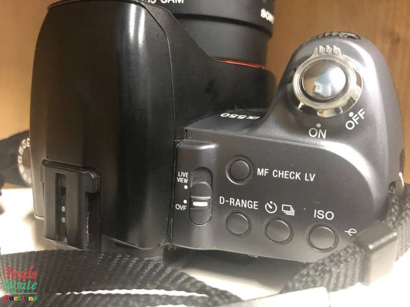 SONY ALPHA A550 DSLR PROFESSIONAL DIGITAL CAMERA + 18-55 SONY LENS KIT 14.2megapixels
