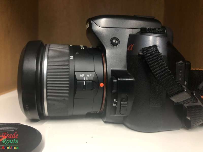 SONY ALPHA A550 DSLR PROFESSIONAL DIGITAL CAMERA + 18-55 SONY LENS KIT 14.2megapixels