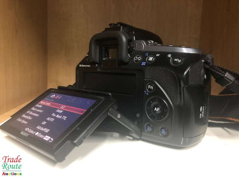 SONY ALPHA A550 DSLR PROFESSIONAL DIGITAL CAMERA + 18-55 SONY LENS KIT 14.2megapixels