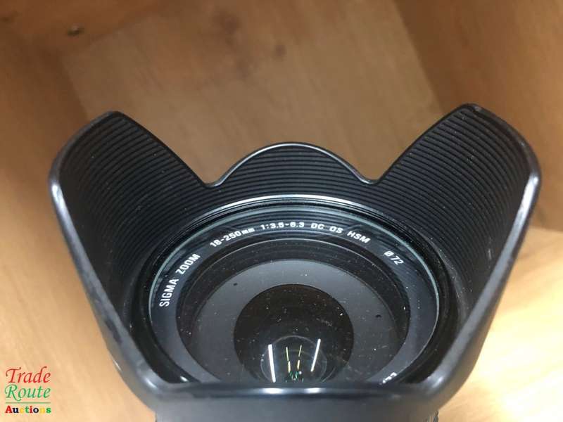 SIGMA DC 18-250mm F3.5-6.3 OS HSM Lens OPTICAL STABILIZER for SONY