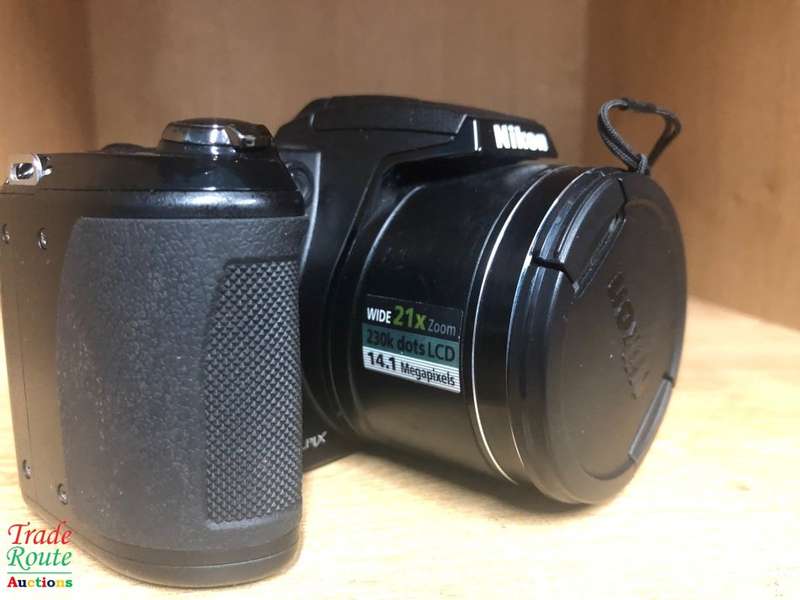 Nikon Coolpix L310 14.1MP Digital Camera with 21x Optical Zoom - BLACK