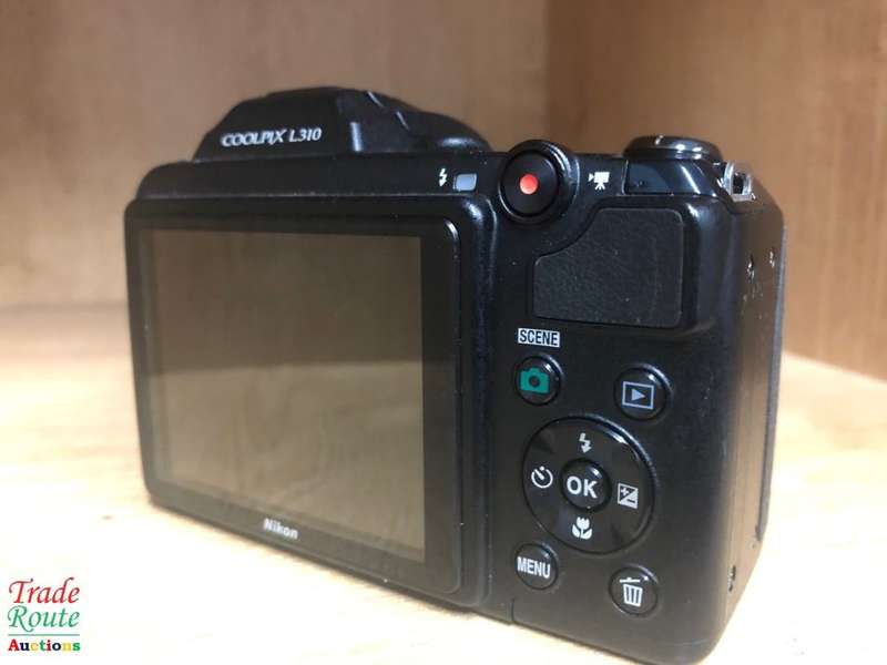 Nikon Coolpix L310 14.1MP Digital Camera with 21x Optical Zoom - BLACK