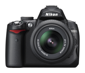 NIKON D5000 DSLR CAMERA BODY with Nikon 18-55mm  LENS KIT