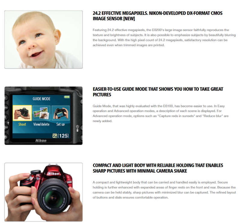 Nikon D3200 24.2 MP CMOS Digital SLR with 18-55mm f/3.5-5.6 AF-S DX NIKKOR Zoom Lens - 24.2 MP