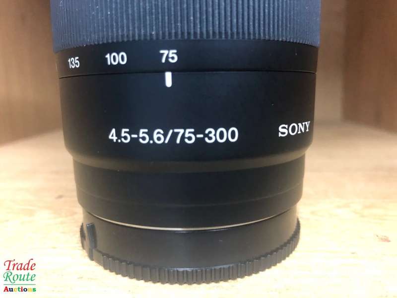 Sony 75-300mm f/4.5-5.6 Compact Super Telephoto Zoom Lens - For Sony DSLR Cameras