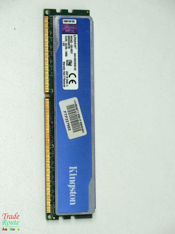 Kingston Hyper X Blu 4 GB 1600MHz DDR3 Non-ECC CL9 Desktop Memory (KHX1600C9D3B1/4G)