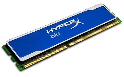 Kingston Hyper X Blu 4 GB 1600MHz DDR3 Non-ECC CL9 Desktop Memory (KHX1600C9D3B1/4G)