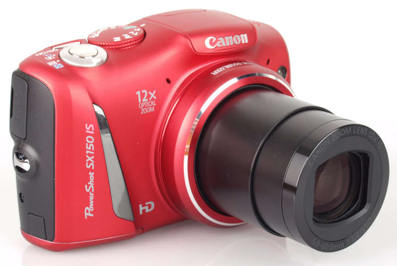 Canon PowerShot SX150 IS 14.1 MP Digital Camera with 12x Wide-Angle Optical Image Stabilized Zoom