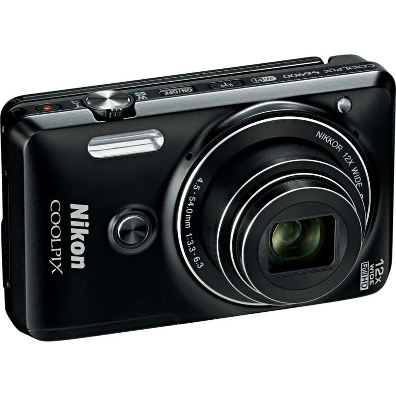 Nikon COOLPIX S6900 Digital Camera with 12x Optical Zoom and Built-In Wi-Fi