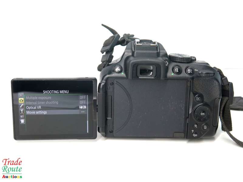 NIKON D5300 DSLR CAMERA BODY [ WiFi & GPS] - [ 24.2 MP ] - [ DX ] WITH 18-55 VR II Lens Kit