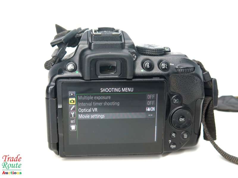 NIKON D5300 DSLR CAMERA BODY [ WiFi & GPS] - [ 24.2 MP ] - [ DX ] WITH 18-55 VR II Lens Kit