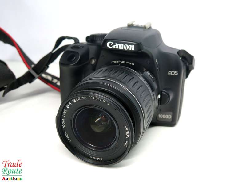 Canon EOS 1000D Digital SLR camera plus Canon 18-55mm Lens Professional KIT