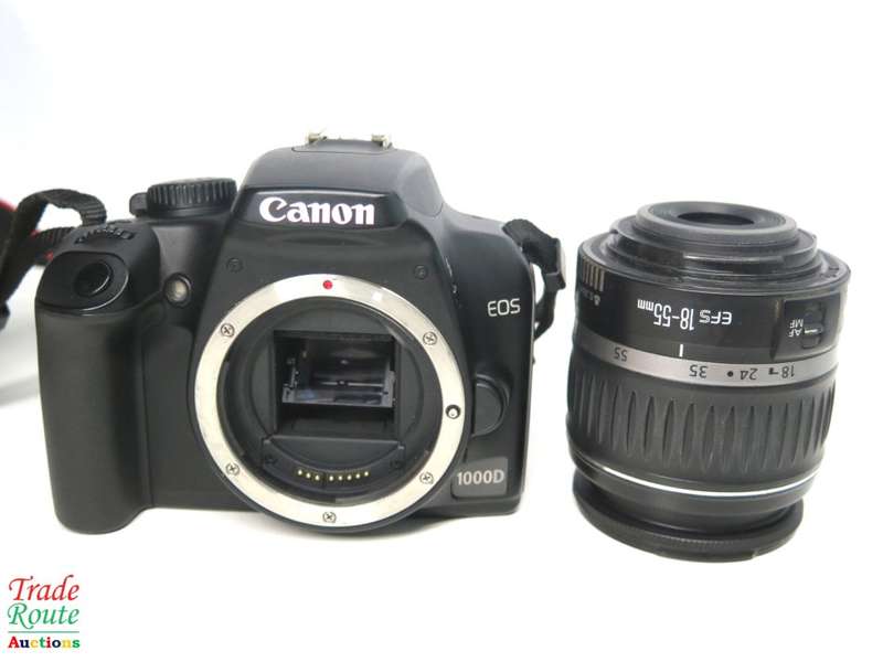 Canon EOS 1000D Digital SLR camera plus Canon 18-55mm Lens Professional KIT