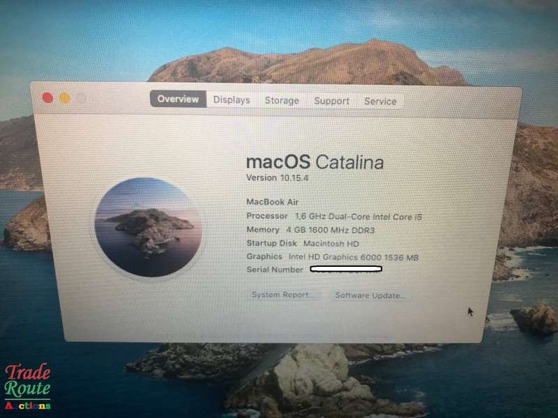 MacBook Air 11.6-inch | Core i5 1.6GHz | 4GB RAM | 128GB SSD FLASH  **  EARLY 2015 ***