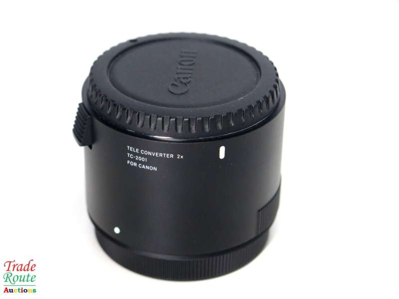 Sigma Teleconverter 2X TC-2001 for Canon DSLR (Works with Selective Lenses - Check compatibility)