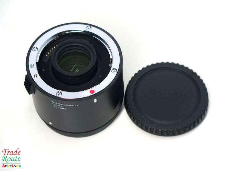 Sigma Teleconverter 2X TC-2001 for Canon DSLR (Works with Selective Lenses - Check compatibility)