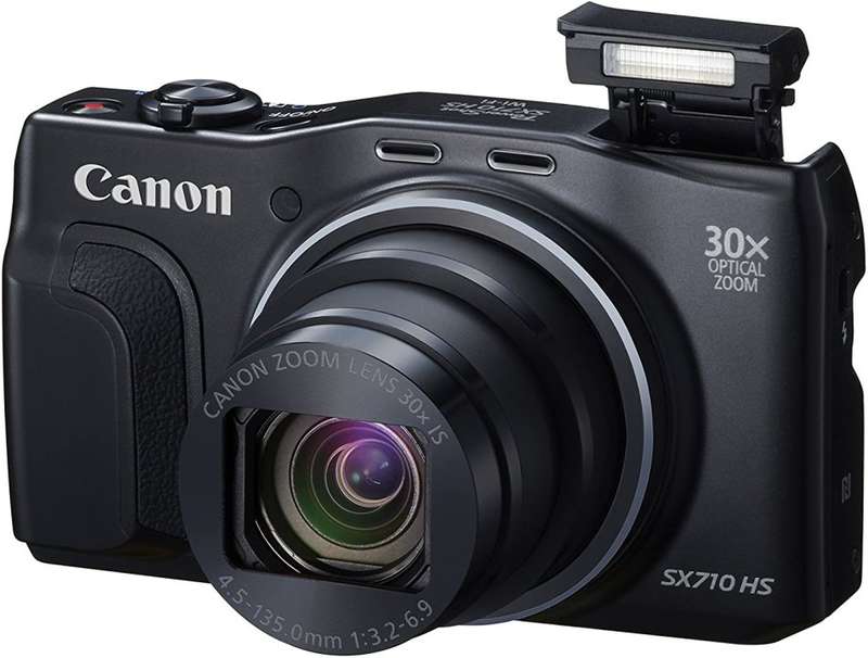 Canon SX710 Ultra Zoom Digital Camera Black 20.3MP | WIFI | 30X OPTICAL ZOOM
