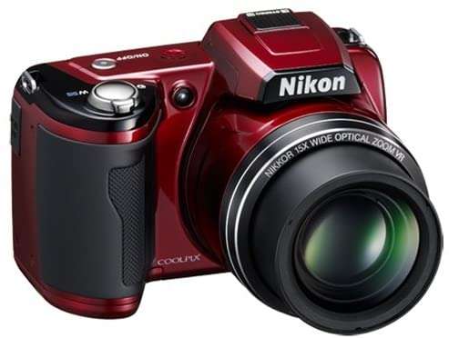 Nikon Coolpix L110 12.1MP Digital Camera with 15x Optical Vibration Reduction (VR) Zoom