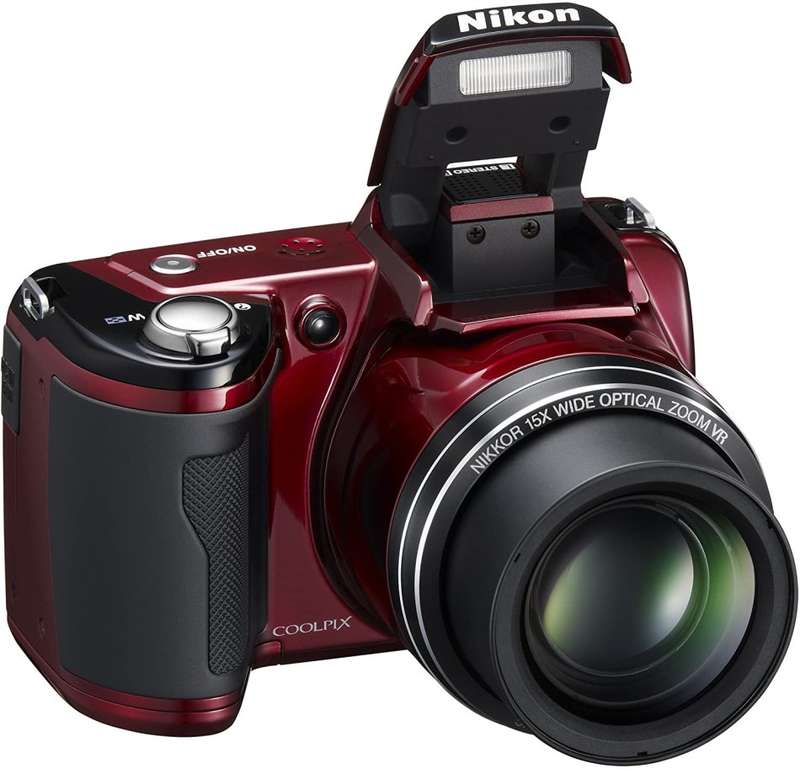 Nikon Coolpix L110 12.1MP Digital Camera with 15x Optical Vibration Reduction (VR) Zoom
