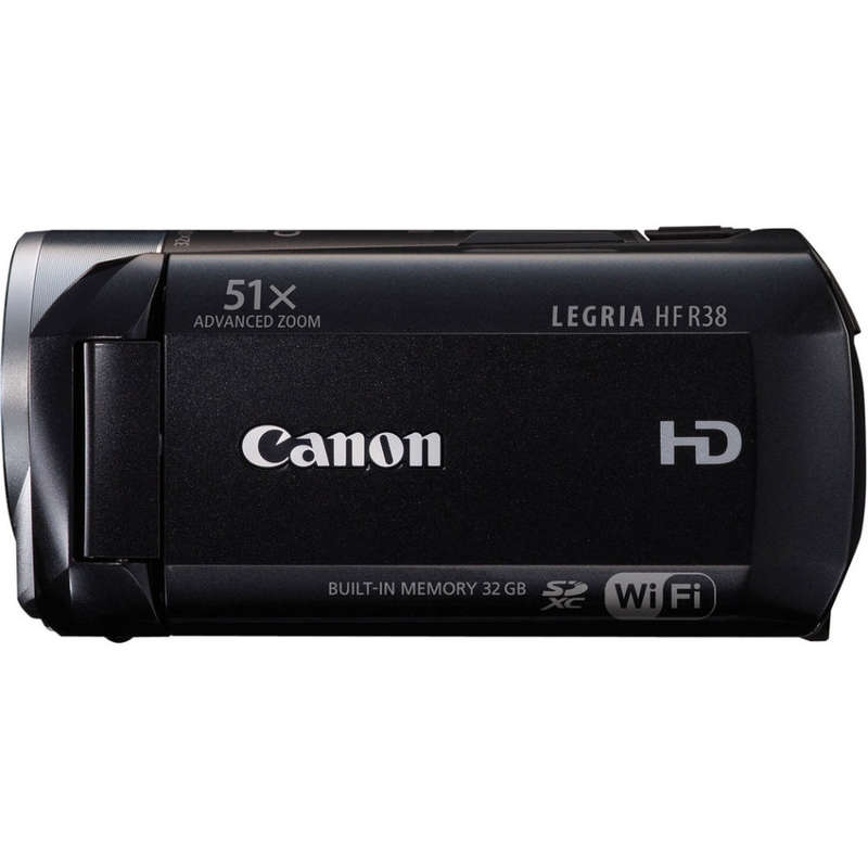 Canon LEGRIA HF R38 HD Camcorder with WiFi (PAL) BUILT IN 32GB MEMORY