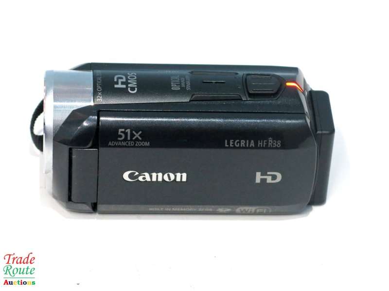 Canon LEGRIA HF R38 HD Camcorder with WiFi (PAL) BUILT IN 32GB MEMORY
