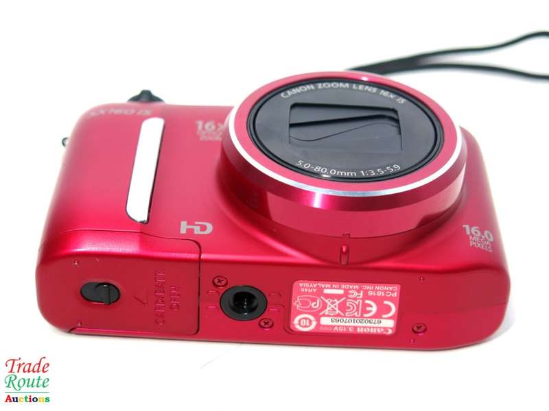 Canon PowerShot SX160 IS 16.0 MP Digital Camera with 16x Wide-Angle Optical Image Stabilized Zoom