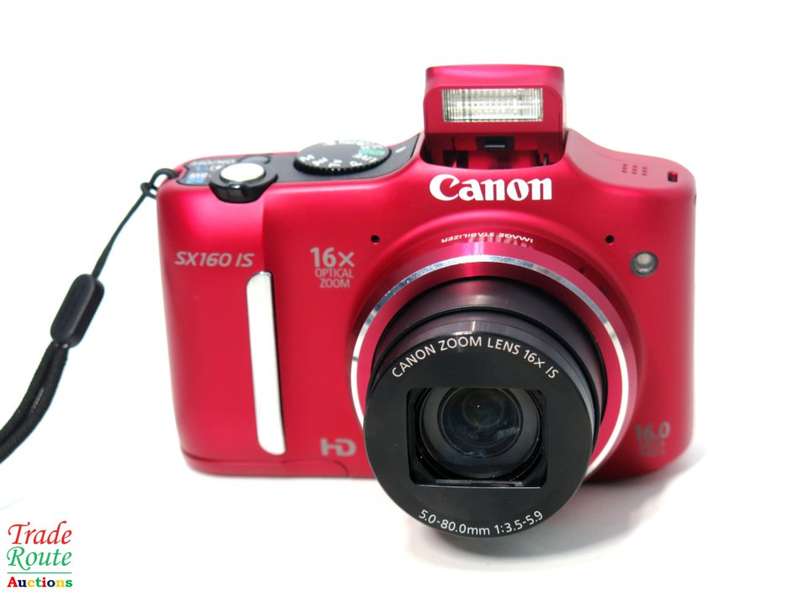 Canon PowerShot SX160 IS 16.0 MP Digital Camera with 16x Wide-Angle Optical Image Stabilized Zoom