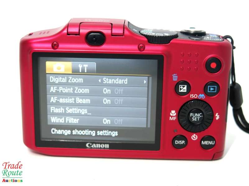 Canon PowerShot SX160 IS 16.0 MP Digital Camera with 16x Wide-Angle Optical Image Stabilized Zoom